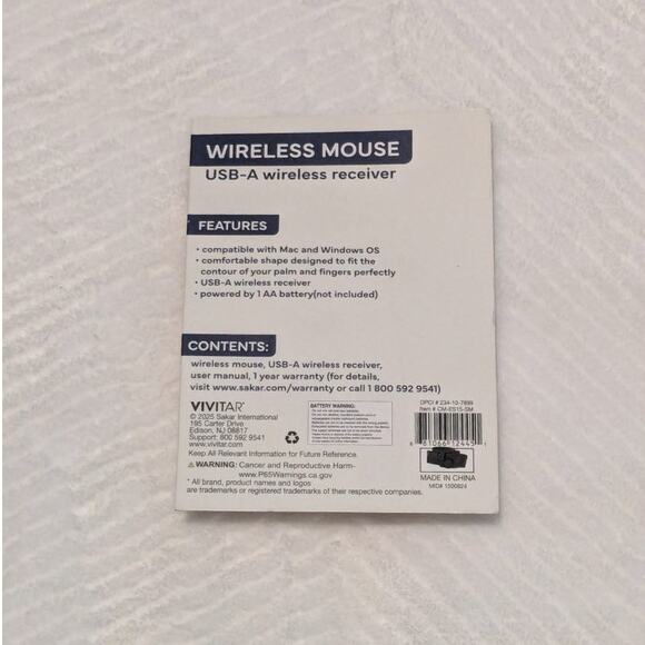 Pink Smiley Face USB-A Wireless Receiver Mouse - Picture 3 of 3